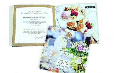 Events Brochure for The Queens Hotel