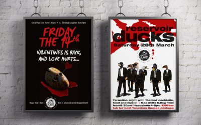 Poster design for The Duck